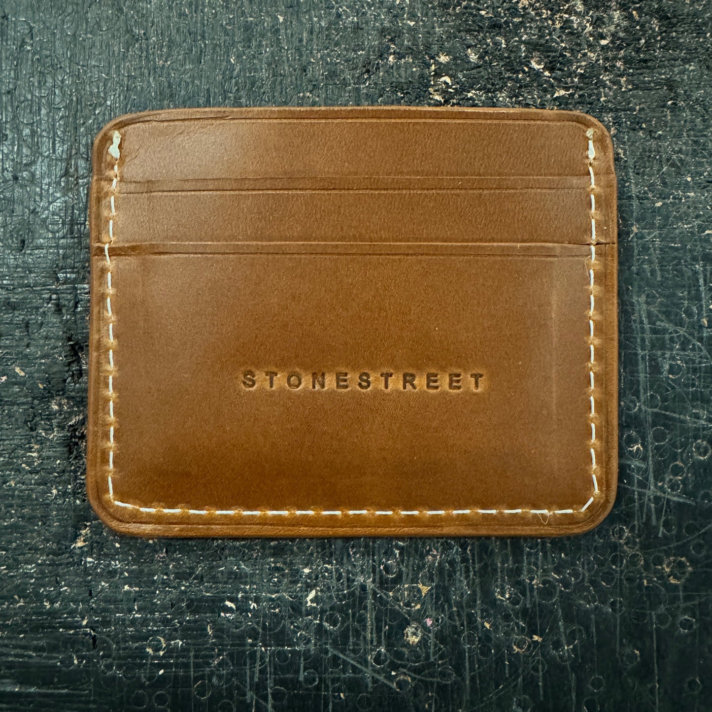 5 Pocket Horizontal Card Wallet - Oxford Xcel Leather - Stonestreet Leather