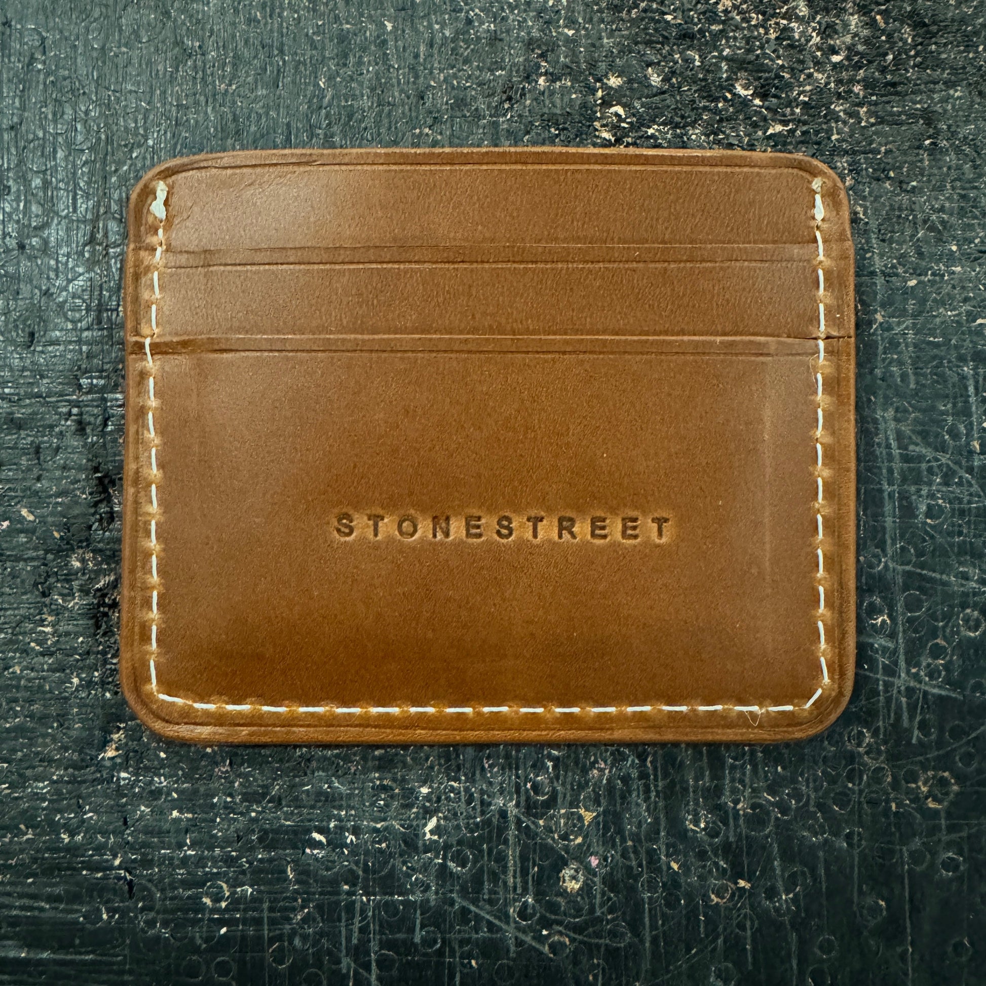 5 Pocket Horizontal Card Wallet - Oxford Xcel Leather - Stonestreet Leather