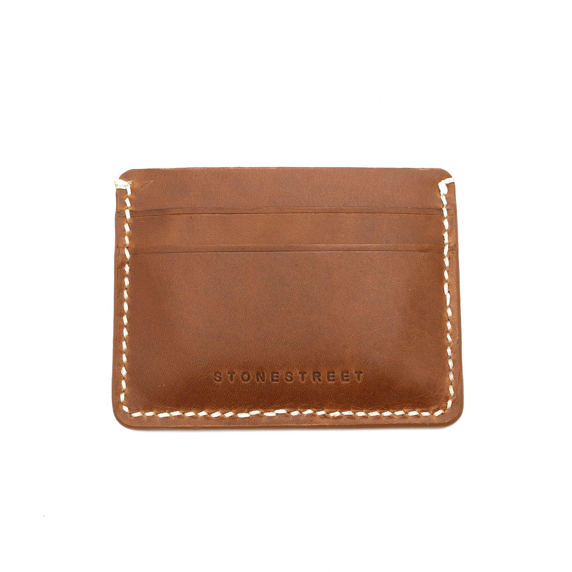 5 Pocket Horizontal Card Wallet - Oxford Xcel Leather - Stonestreet Leather