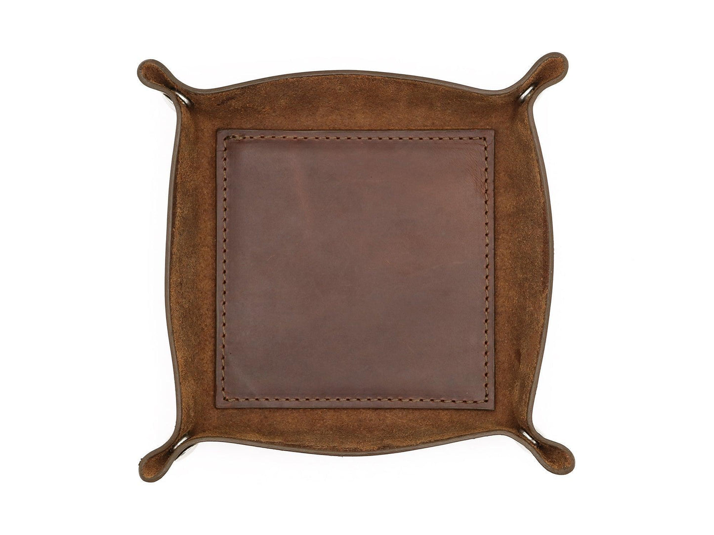 Contemporary Unlined Valet Tray - Oxford Xcel Leather - Stonestreet Leather