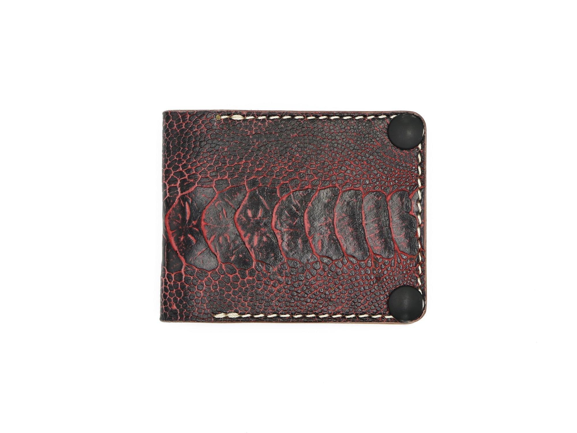 2 buy wallet special / cowhide and ostrich