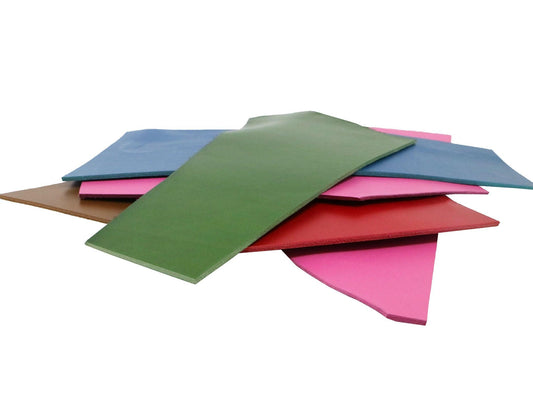 Two Pounds Colorful Veg Tan Leather Scrap - Stonestreet Leather