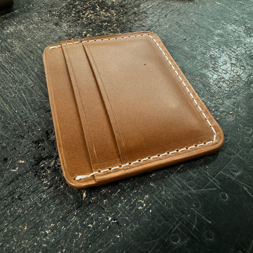 5 Pocket Horizontal Card Wallet - Oxford Xcel Leather - Stonestreet Leather