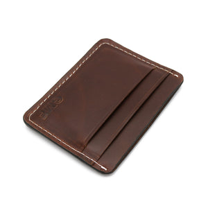 5 Pocket Horizontal Card Wallet - Oxford Xcel Leather - Stonestreet Leather