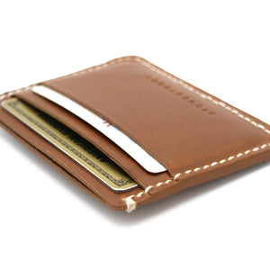 5 Pocket Horizontal Card Wallet - Oxford Xcel Leather - Stonestreet Leather