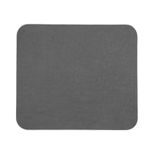 Load image into Gallery viewer, Contemporary Mouse Pad - Italian Pebble Grain Leather Backed with Dark Grey Microsuede - Stonestreet Leather
