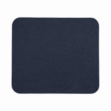 Load image into Gallery viewer, Contemporary Mouse Pad - Italian Pebble Grain Leather Backed with Dark Grey Microsuede - Stonestreet Leather
