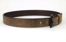 Load image into Gallery viewer, Crazy Horse Buffalo Leather Belt - Matte Black Hardware - Stonestreet Leather
