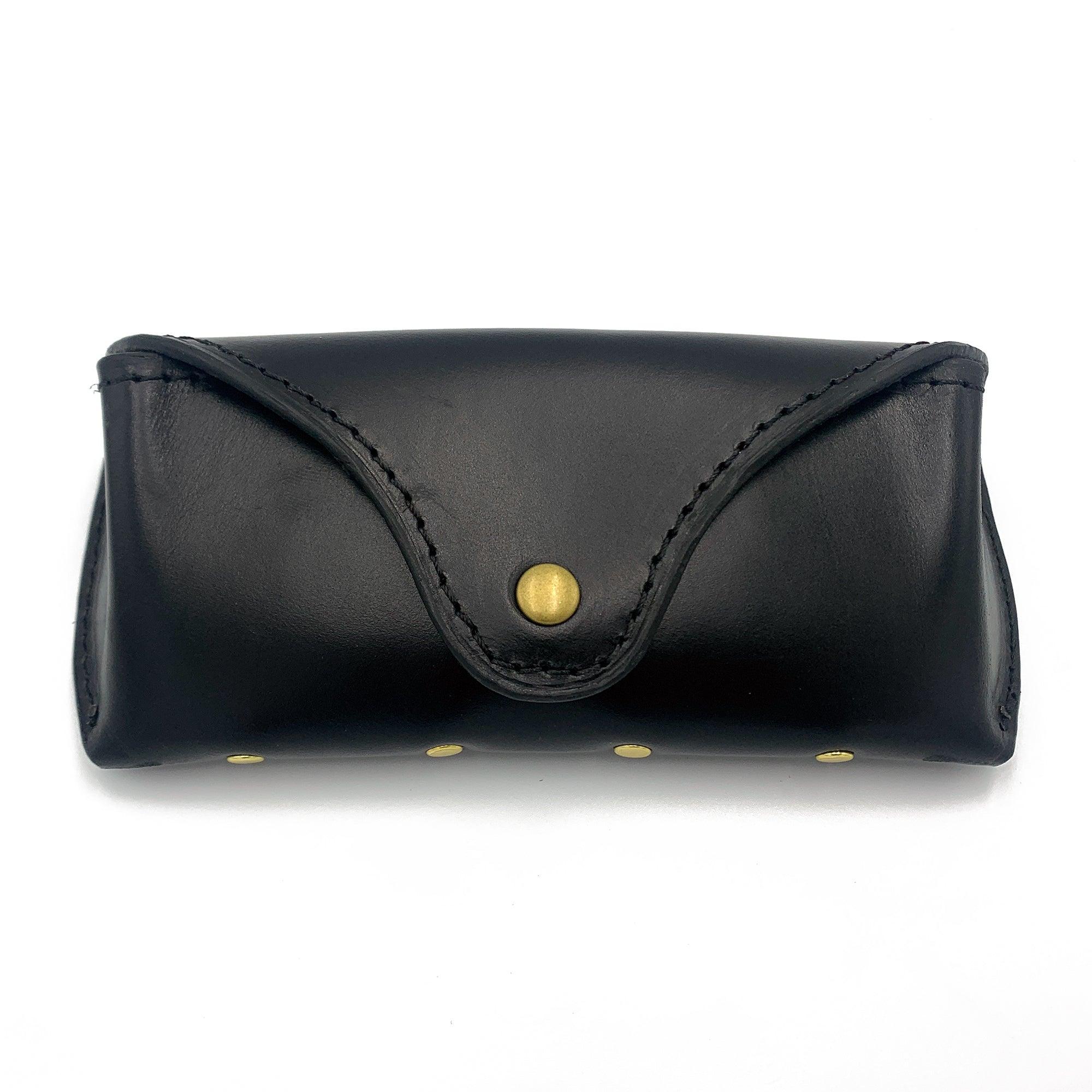 Leather Sunglass Case - Oxford Xcel Leather Lined with Microsuede and Nosebridge - Stonestreet Leather