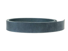 Cargar imagen en el visor de la galería, Navy Crazy Horse Style Buffalo Leather Strip, 48” - 60” in Length - Stonestreet Leather
