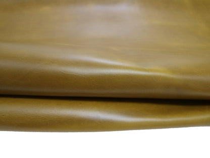 Oxford Xcel Sunflower (Light Brown) Cowhide Leather Strip, 4/5oz, 60" - 65” Length, Chrome Tanned - Stonestreet Leather