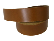 Cargar imagen en el visor de la galería, Oxford Xcel Sunflower (Light Brown) Cowhide Leather Strip, 4/5oz, 60&quot; - 65” Length, Chrome Tanned - Stonestreet Leather
