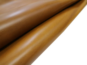 Oxford Xcel Sunflower (Light Brown) Cowhide Leather Strip, 4/5oz, 60" - 65” Length, Chrome Tanned - Stonestreet Leather