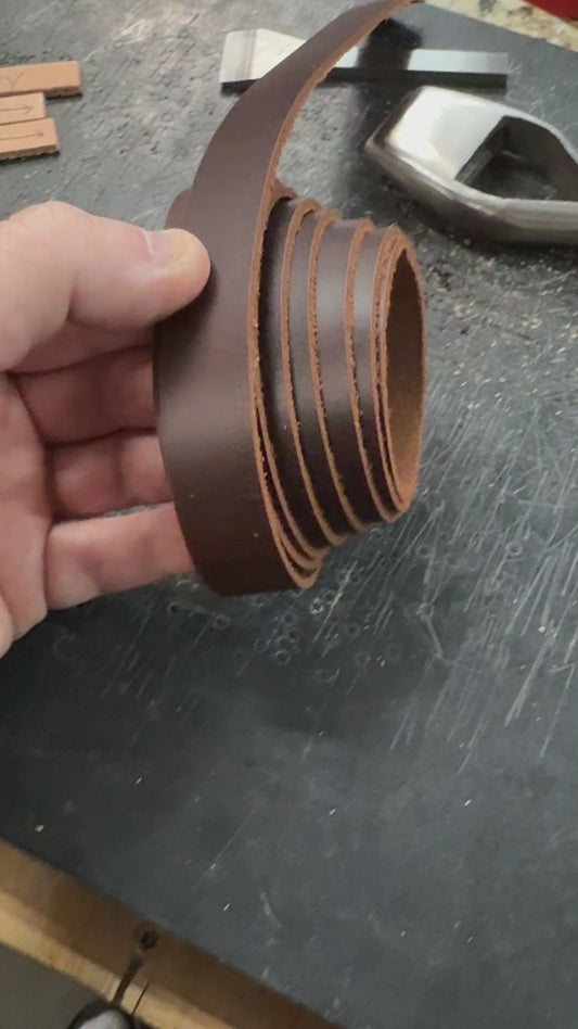 Copper Oxford Xcel Leather Strip