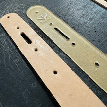 Cargar imagen en el visor de la galería, Single Keeper Belt Blank Acrylic Template - Stonestreet Leather
