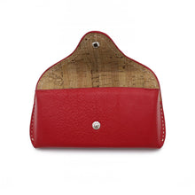 Cargar imagen en el visor de la galería, Sunglass Case - Italian Pebble Grain Leather Lined with Cork - Stonestreet Leather
