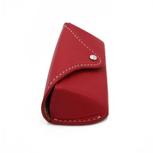 Cargar imagen en el visor de la galería, Sunglass Case - Italian Pebble Grain Leather Lined with Cork - Stonestreet Leather
