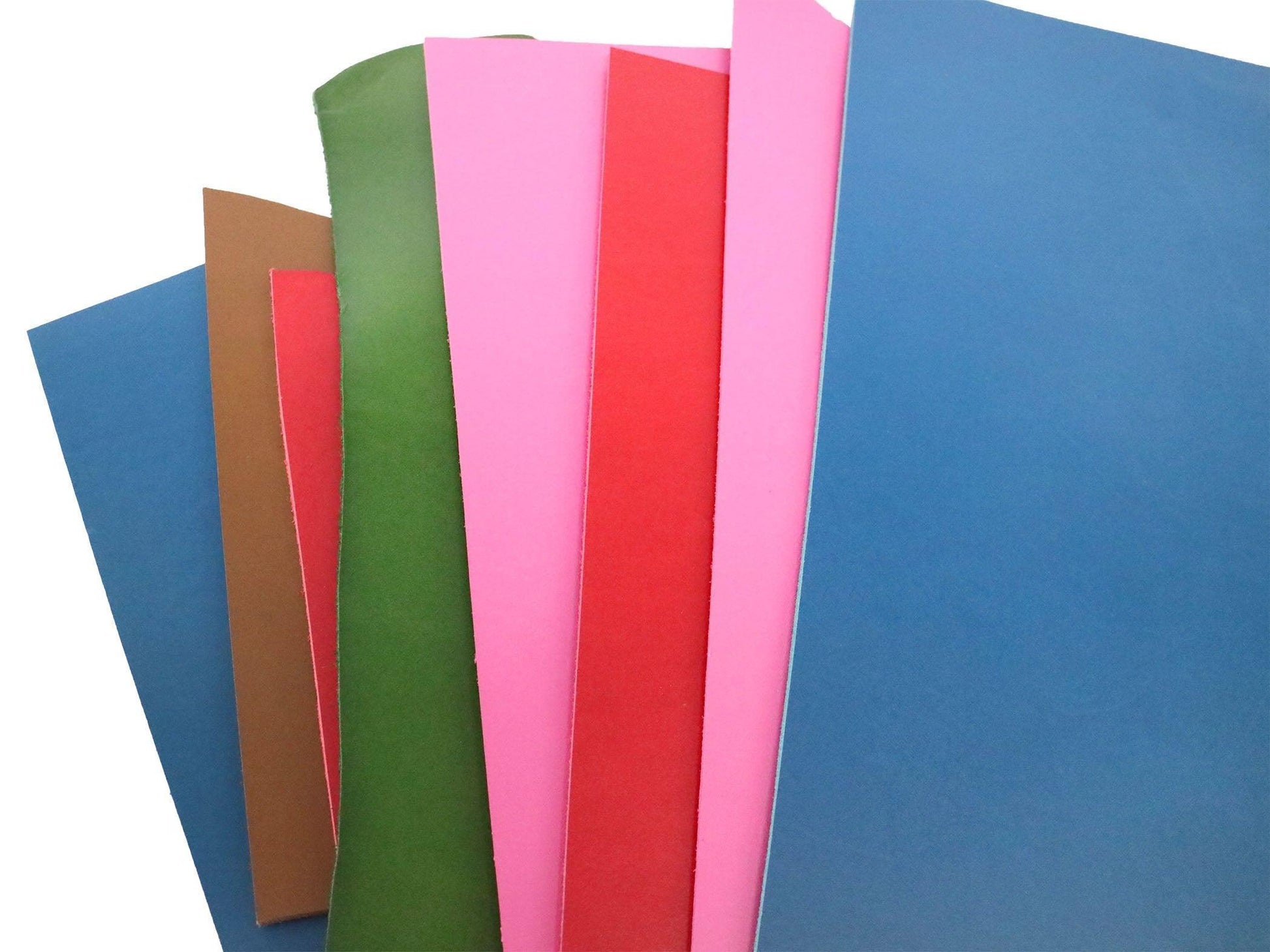 Two Pounds Colorful Veg Tan Leather Scrap - Stonestreet Leather