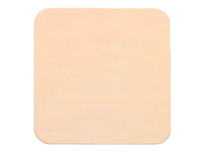 Vegetable Tan Cowhide, Square Leather Shapes, Premium, 4"x4" - Stonestreet Leather