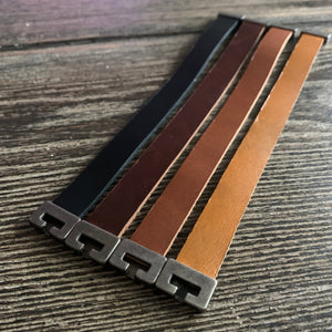 2 Pack - Leather Bracelets Copper Brown & Black - Stonestreet Leather