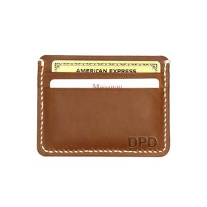 5 Pocket Horizontal Card Wallet - Oxford Xcel Leather - Stonestreet Leather