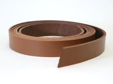 Cargar imagen en el visor de la galería, Caramel Brown Veg Tan Leather Strip, 60&quot; in Length, Premium Vegetable Tanned Leather Strap - Stonestreet Leather

