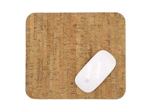 Contemporary Mouse Pad - Oxford Excel Leather Backed with Cork - Stonestreet Leather