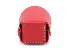 Cargar imagen en el visor de la galería, Contemporary Pencil Cup - Italian Pebble Grain Leather Lined with Cork, White Stitching - Stonestreet Leather
