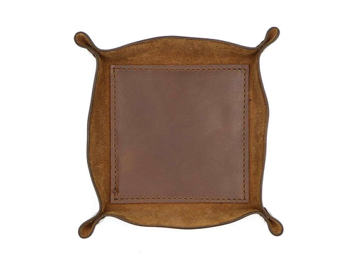 Contemporary Unlined Valet Tray - Oxford Xcel Leather - Stonestreet Leather