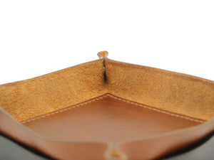Contemporary Unlined Valet Tray - Oxford Xcel Leather - Stonestreet Leather