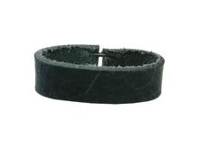 Cargar imagen en el visor de la galería, Denim Vintage Glazed Buffalo Leather Belt Blank With Matching Keeper, 50&quot;-60&quot;+ Length - Stonestreet Leather
