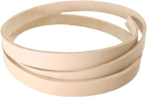 Extra Heavy 10oz-14oz Vegetable Tanned Leather Strips, 50” in Length, Premium Grade Leather - Stonestreet Leather
