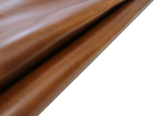Cargar imagen en el visor de la galería, Oxford Xcel Antique Tan Brown Leather Cowhide Strip, 4/5oz Thick, 60&quot;-65” length, Chrome Tanned - Stonestreet Leather
