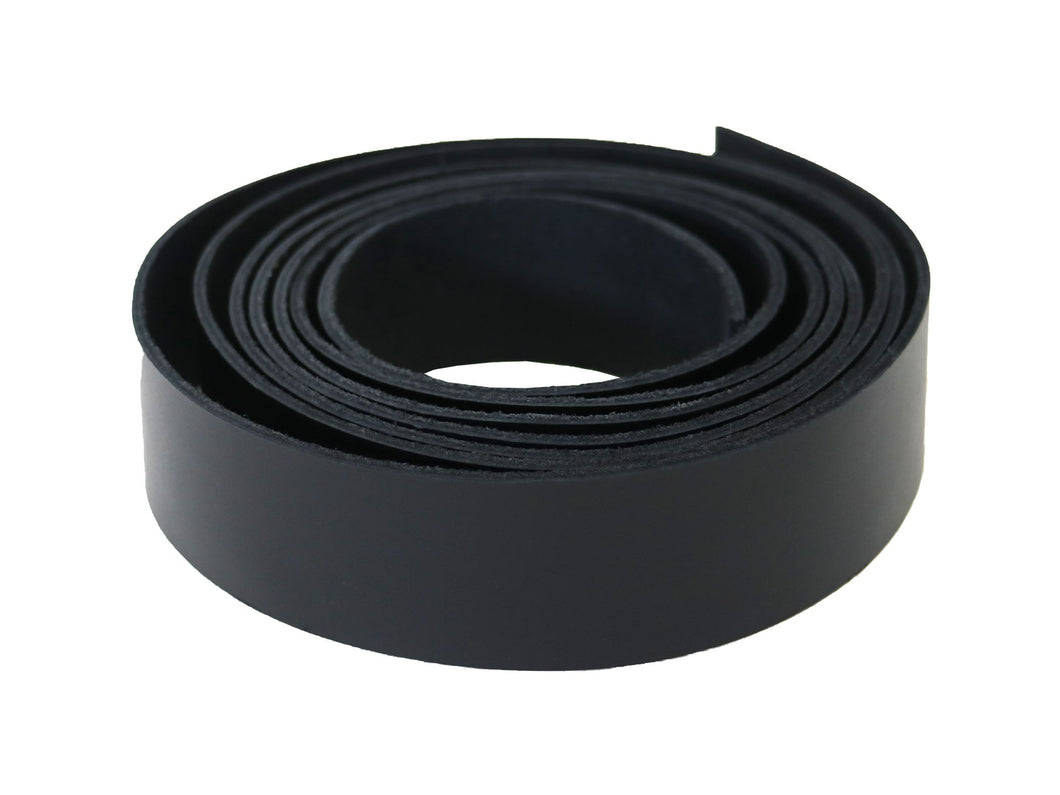 Oxford Xcel Black Leather Cowhide Strip, 4/5oz Thick, 60