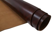 Cargar imagen en el visor de la galería, Oxford Xcel Copper Brown Cowhide Leather Strip, 4/5oz Thick, 60&quot;-65” Length, Chrome Tanned - Stonestreet Leather
