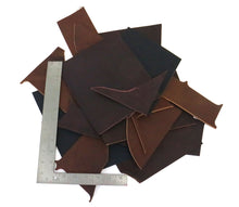 Cargar imagen en el visor de la galería, Two Pounds of West Tan Buffalo Leather Scrap - Stonestreet Leather
