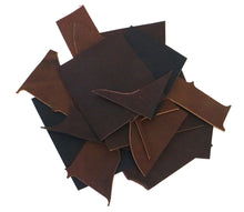 Load image into Gallery viewer, Two Pounds of West Tan Buffalo Leather Scrap - Stonestreet Leather
