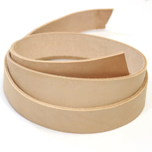 Cargar imagen en el visor de la galería, Vegetable Tanned Leather Strip, 48”- 55” in Length, Premium Grade Leather - Stonestreet Leather
