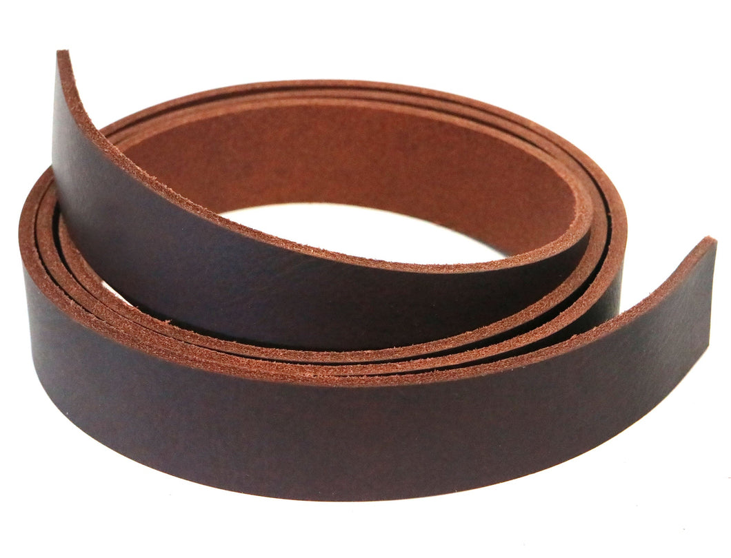 West Tan Matte Brown Buffalo Leather Strip, 48”- 60” in Length, Matte –  Stonestreet Leather